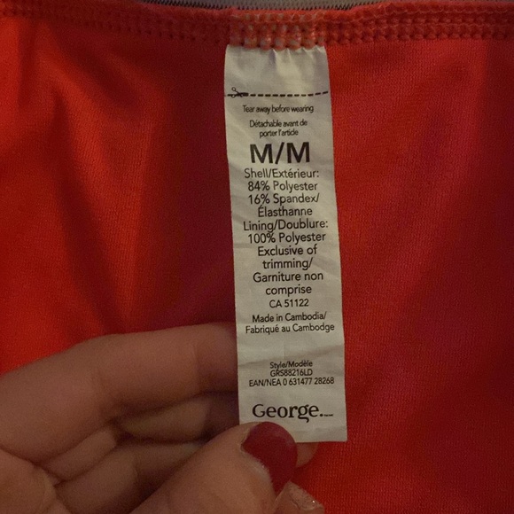 George Vibrant Bikini Bottom — Red - Picture 3 of 3